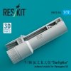 RESKIT RSU72-0314 F-104 (A, C, D, J, G) Starfighter exhaust nozzle for Hasegawa kit (3D Printed) 1/72